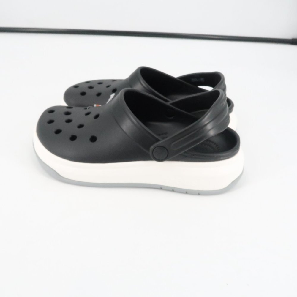 Crocs Black White Crocband Full Force Clog Size Men's 6 NWT - Picture 7 of 10